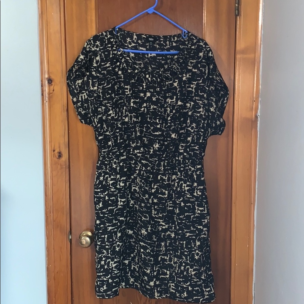 Black and Tan Dress